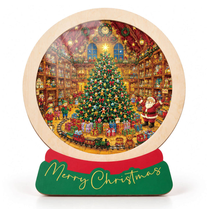Magnetic Frame Wooden Puzzle - Toymaker's Christmas
