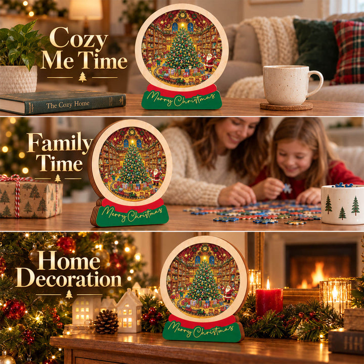 Magnetic Frame Wooden Puzzle - Toymaker's Christmas