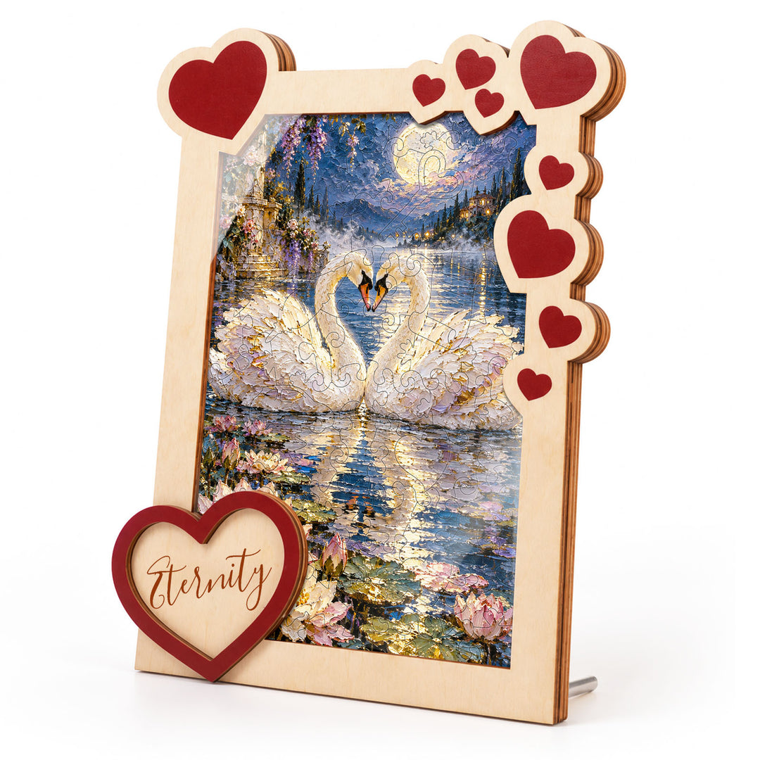 Magnetic Frame Wooden Puzzle - Eternity
