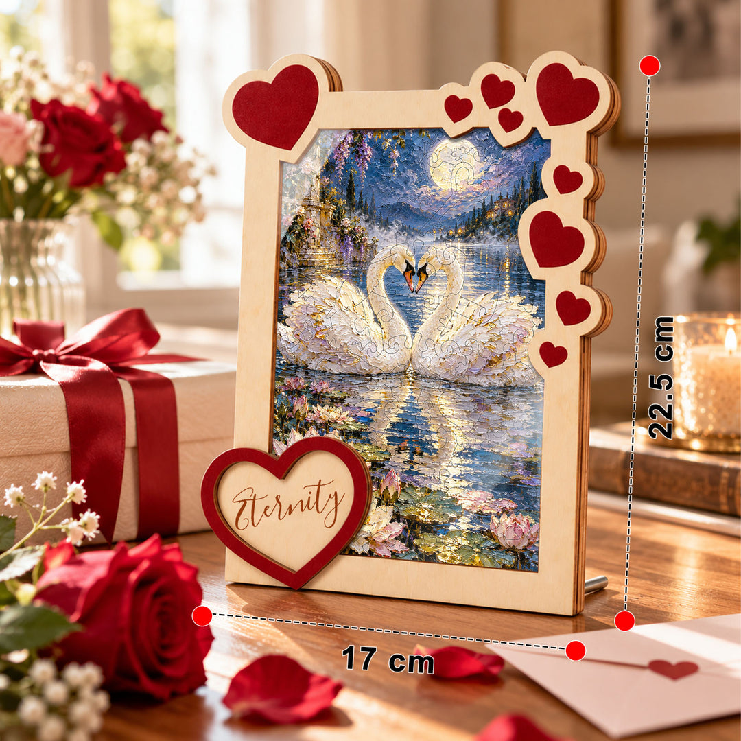 Magnetic Frame Wooden Puzzle - Eternity