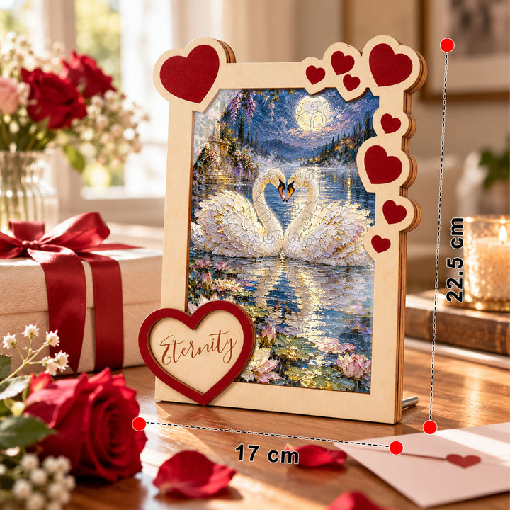 Magnetic Frame Wooden Puzzle - Eternity