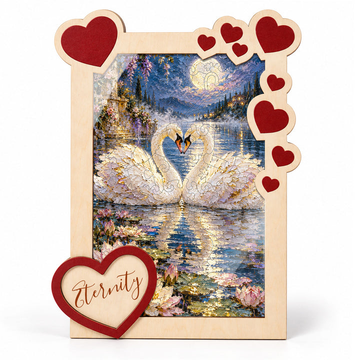 Magnetic Frame Wooden Puzzle - Eternity