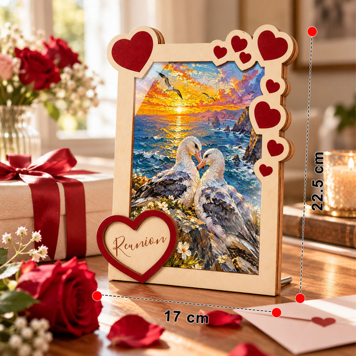 Magnetic Frame Wooden Puzzle - Reunion