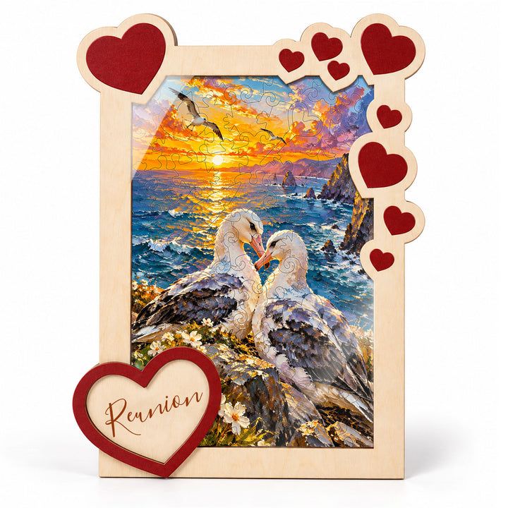 Magnetic Frame Wooden Puzzle - Reunion