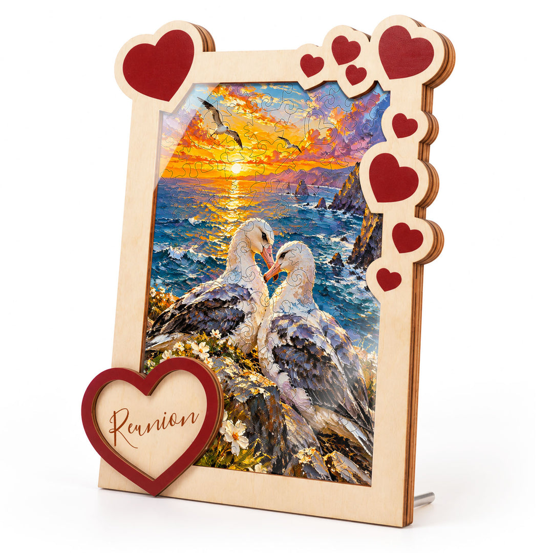Magnetic Frame Wooden Puzzle - Reunion