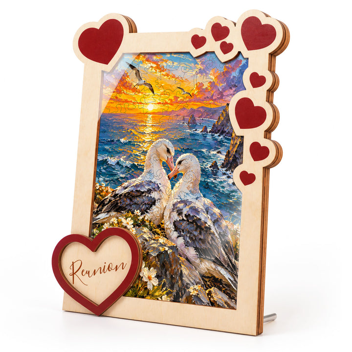 Magnetic Frame Wooden Puzzle - Reunion