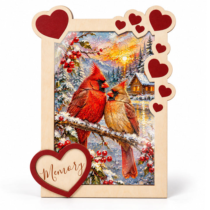 Magnetic Frame Wooden Puzzle - Memory