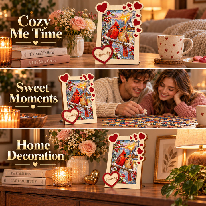 Magnetic Frame Wooden Puzzle - Memory
