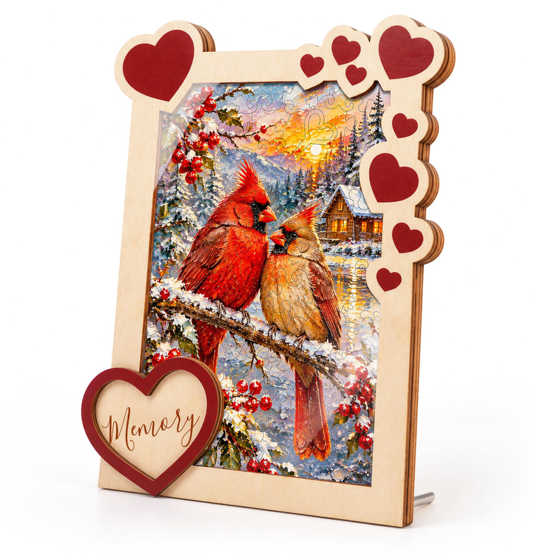 Magnetic Frame Wooden Puzzle - Memory