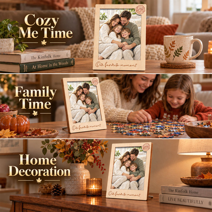 Magnetic Frame Wooden Puzzle - Custom photos
