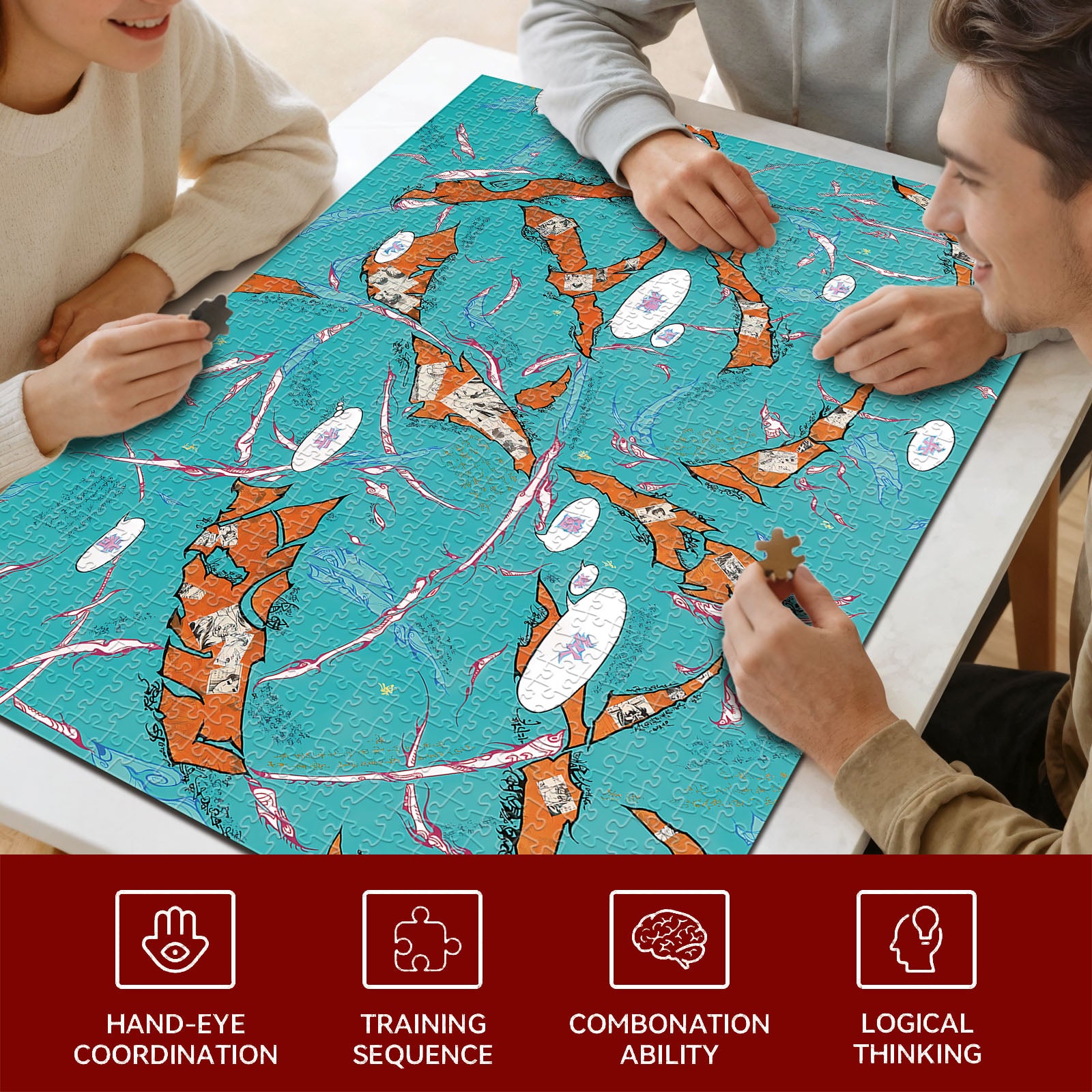 Tian Xia (Alles unter dem Himmel) – 1000 Teile Kunstpuzzle von Henry Zhang