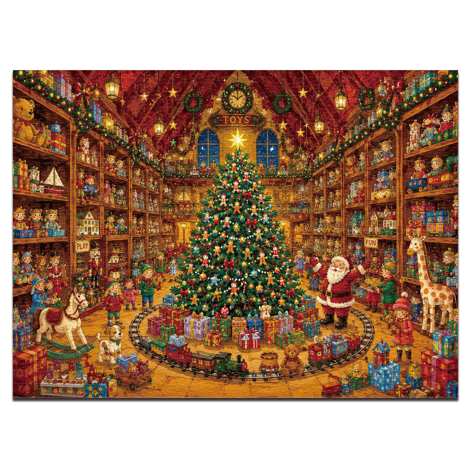 Toymaker's Christmas 1000 Piece Puzzle