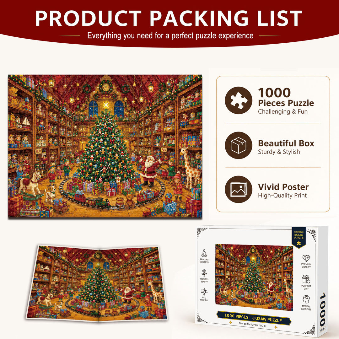 Toymaker's Christmas 1000 Piece Puzzle