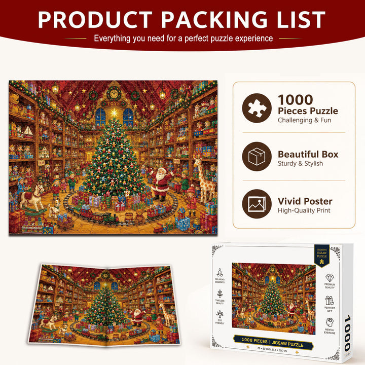 Toymaker's Christmas 1000 Piece Puzzle