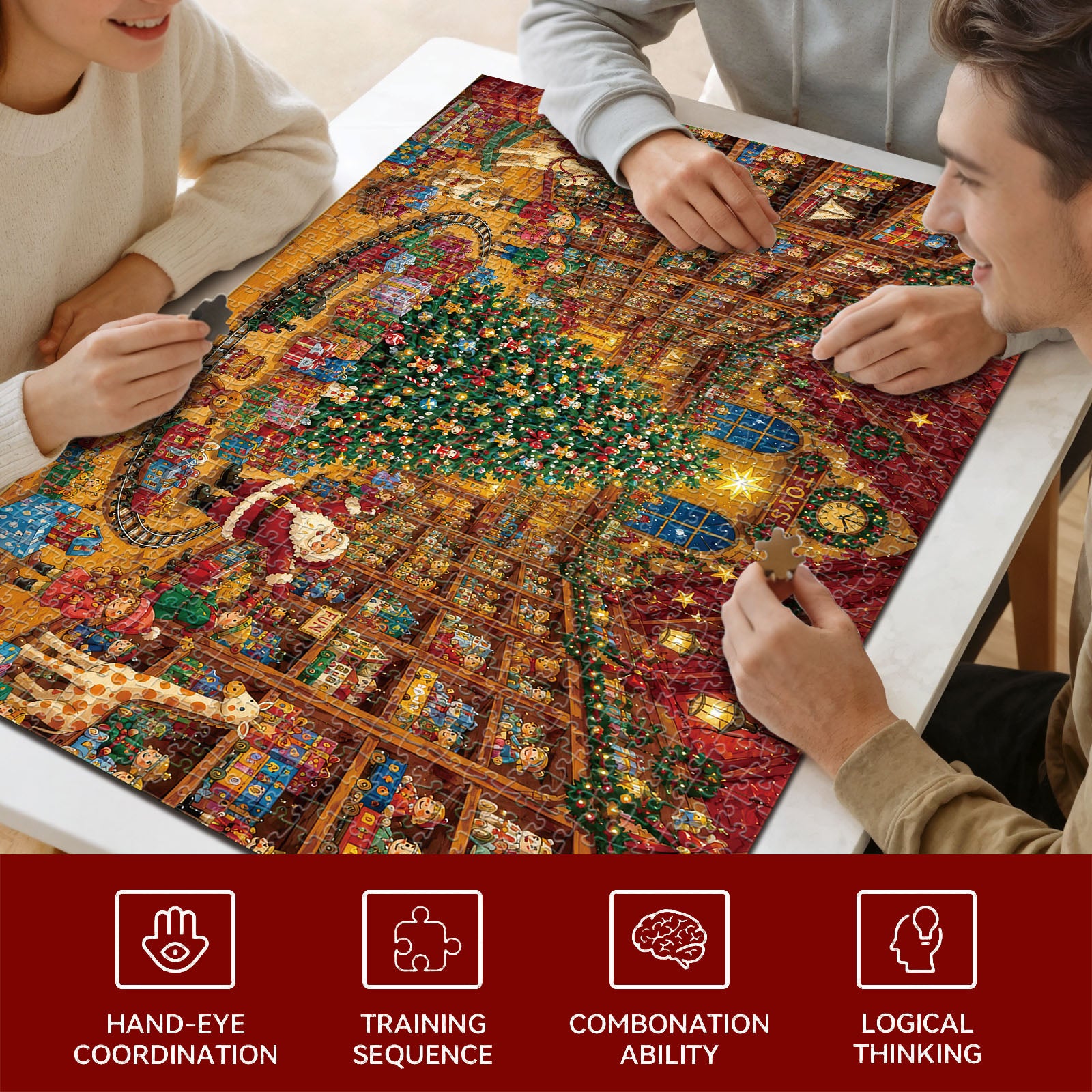 Toymaker's Christmas 1000 Piece Puzzle