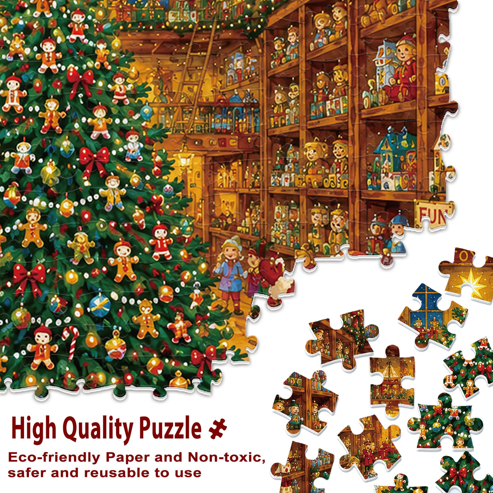Toymaker's Christmas 1000 Piece Puzzle