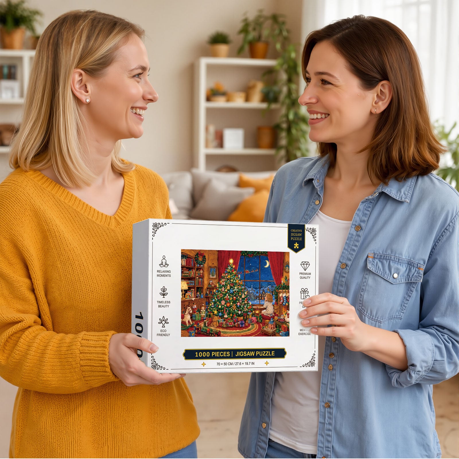 Christmas Wishes 1000 Piece Puzzle