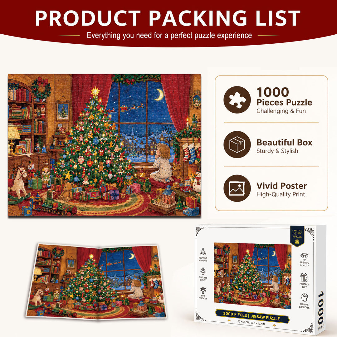 Christmas Wishes 1000 Piece Puzzle