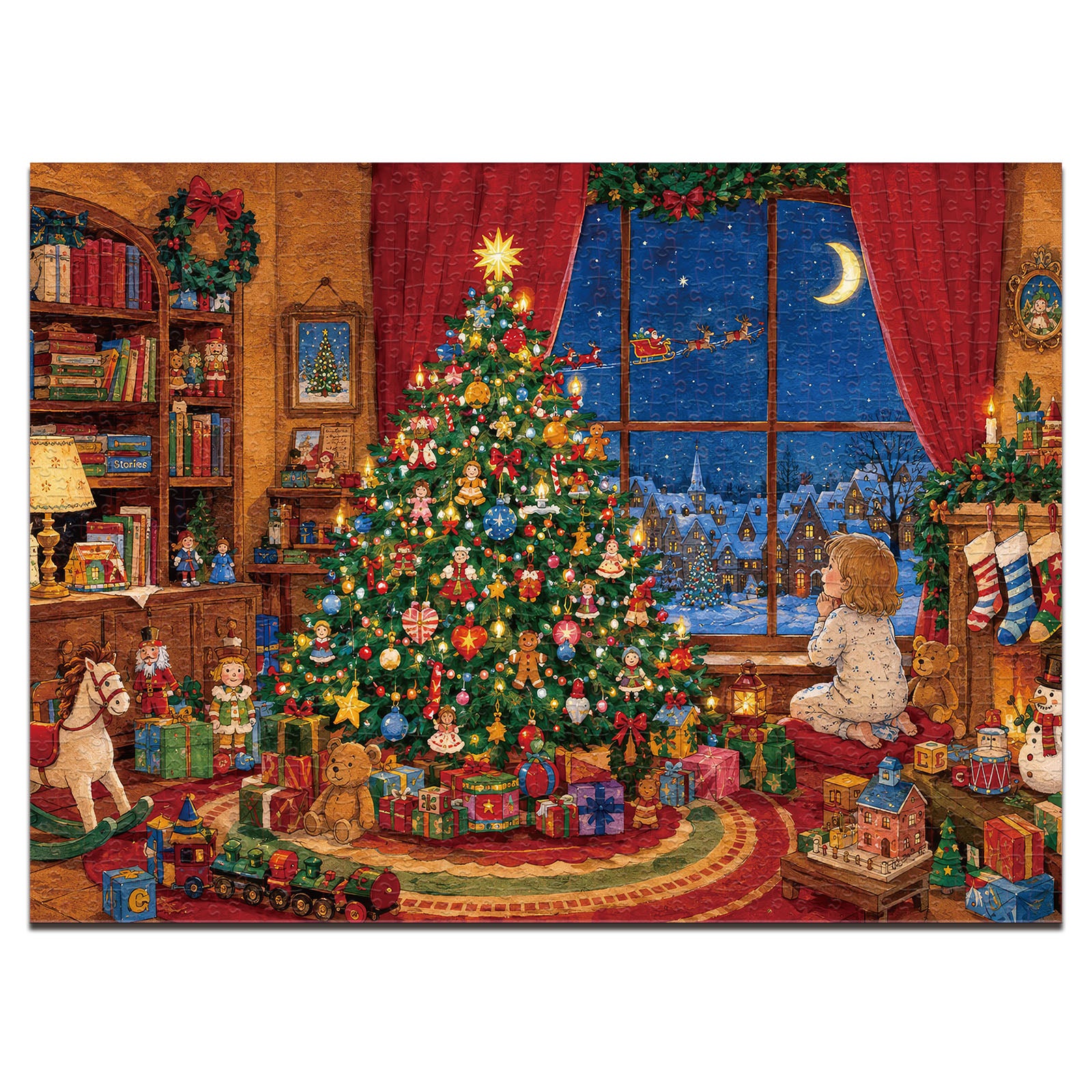 Christmas Wishes 1000 Piece Puzzle