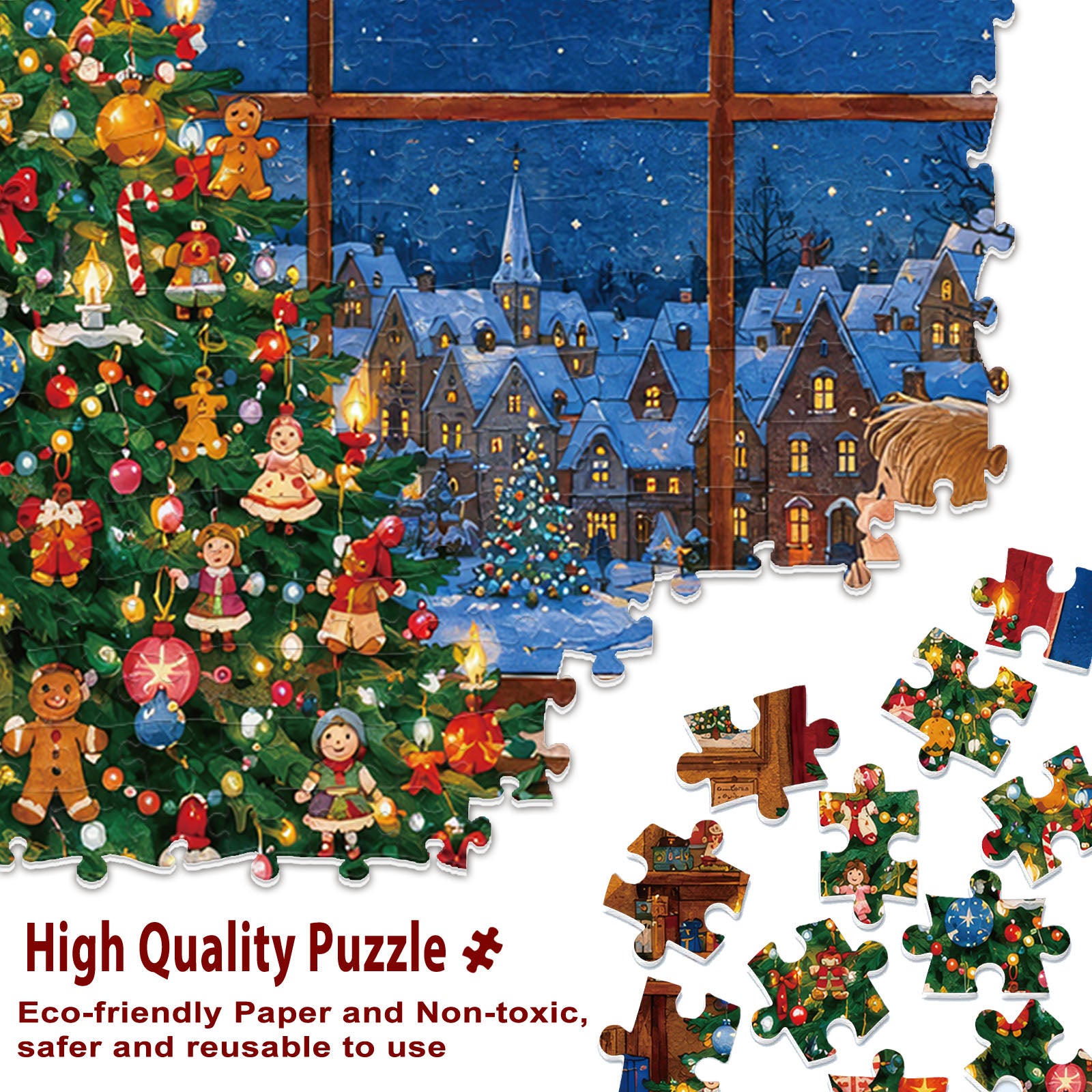Christmas Wishes 1000 Piece Puzzle