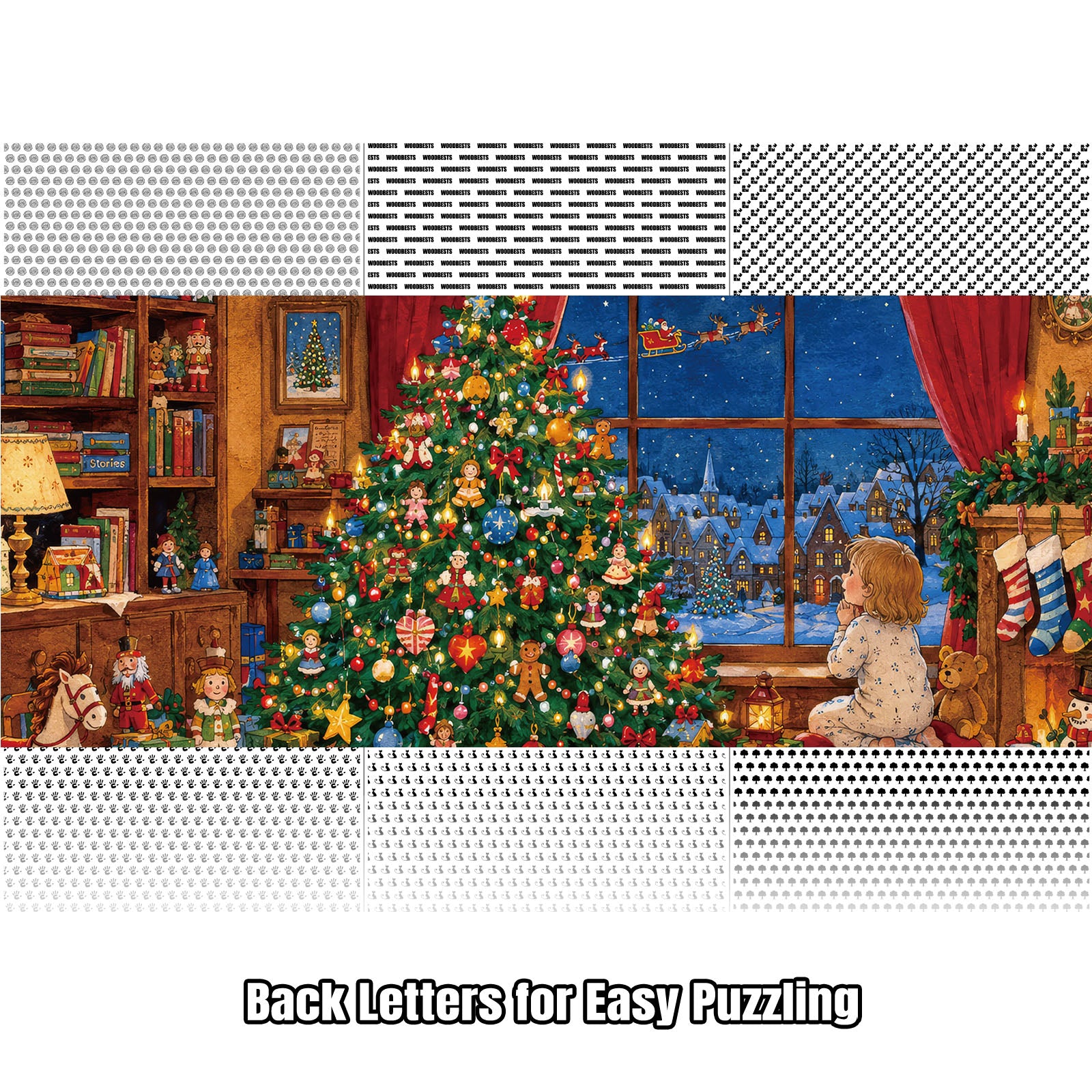 Christmas Wishes 1000 Piece Puzzle
