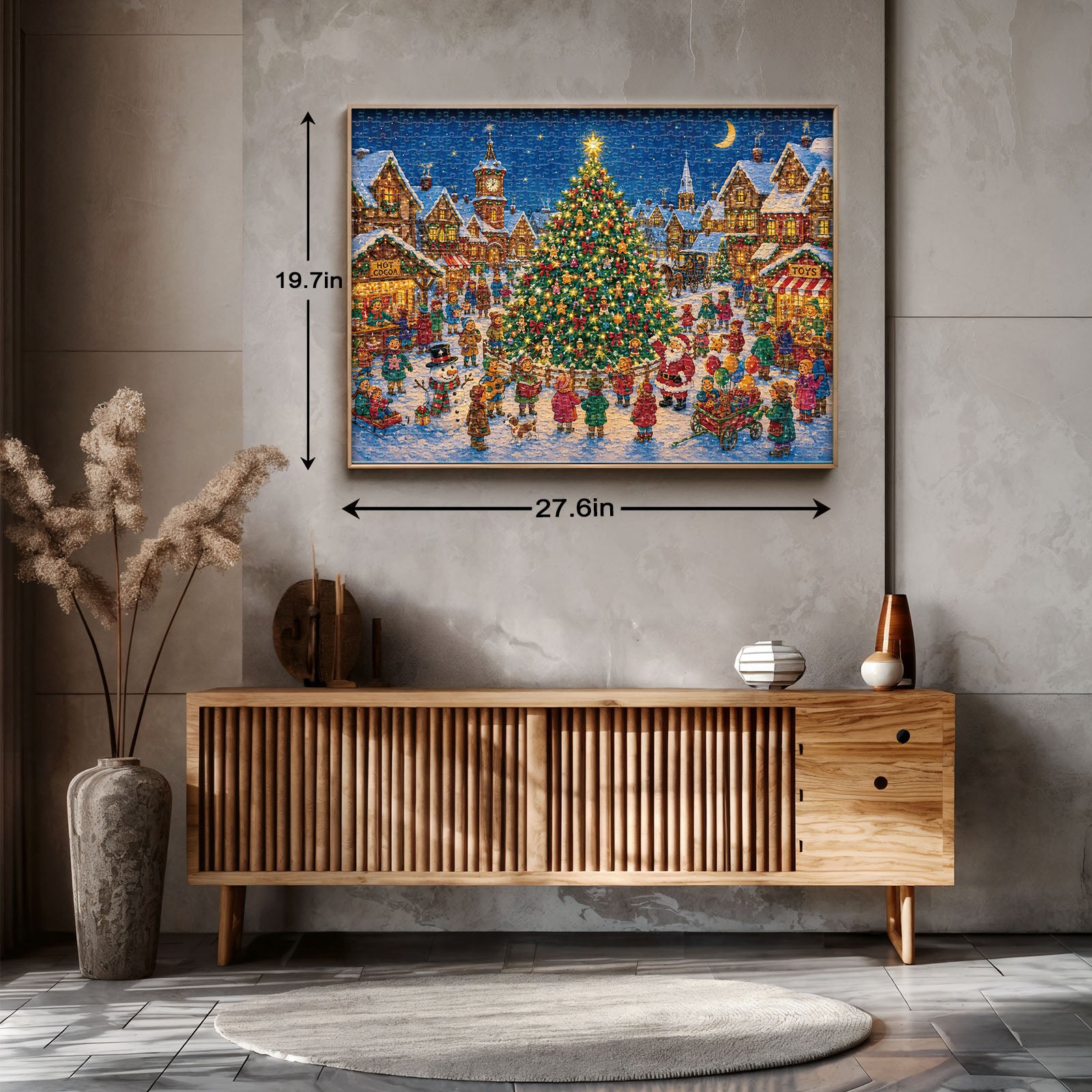 Village Celebration 1000 Piece Puzzle