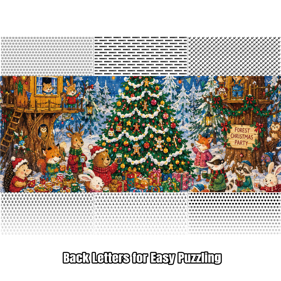 Woodland Noel 1000 Piece Puzzle