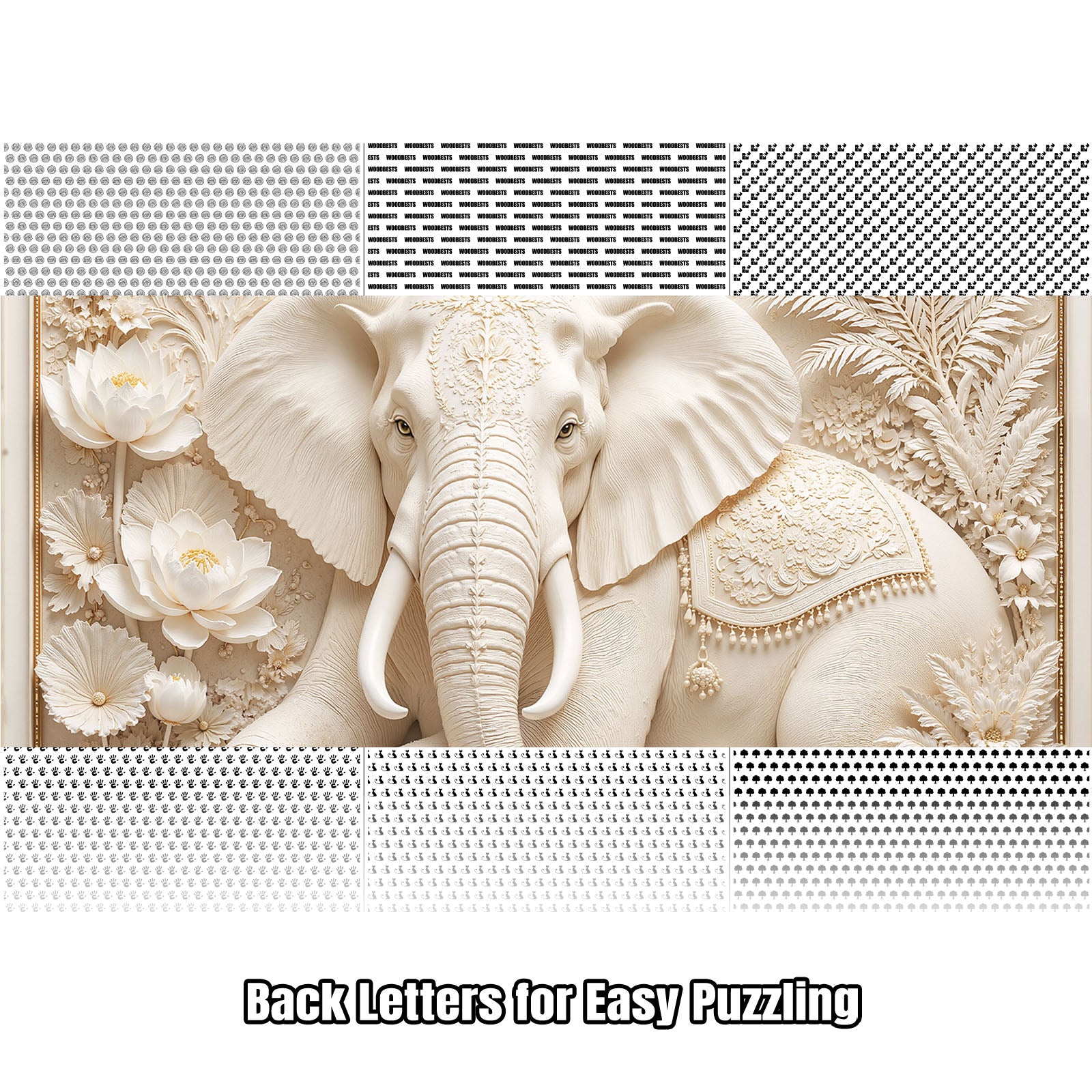Elephant of Wisdom 1000 Piece Puzzle