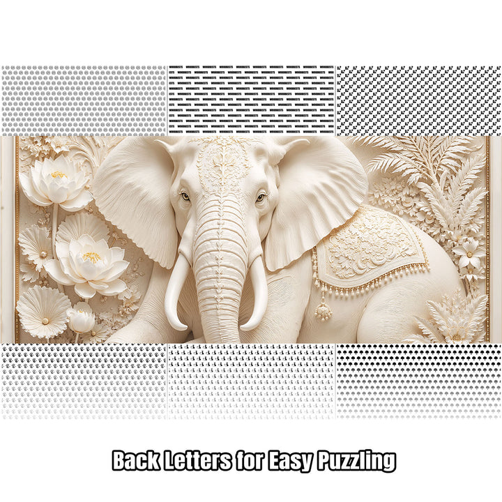 Elephant of Wisdom 1000 Piece Puzzle
