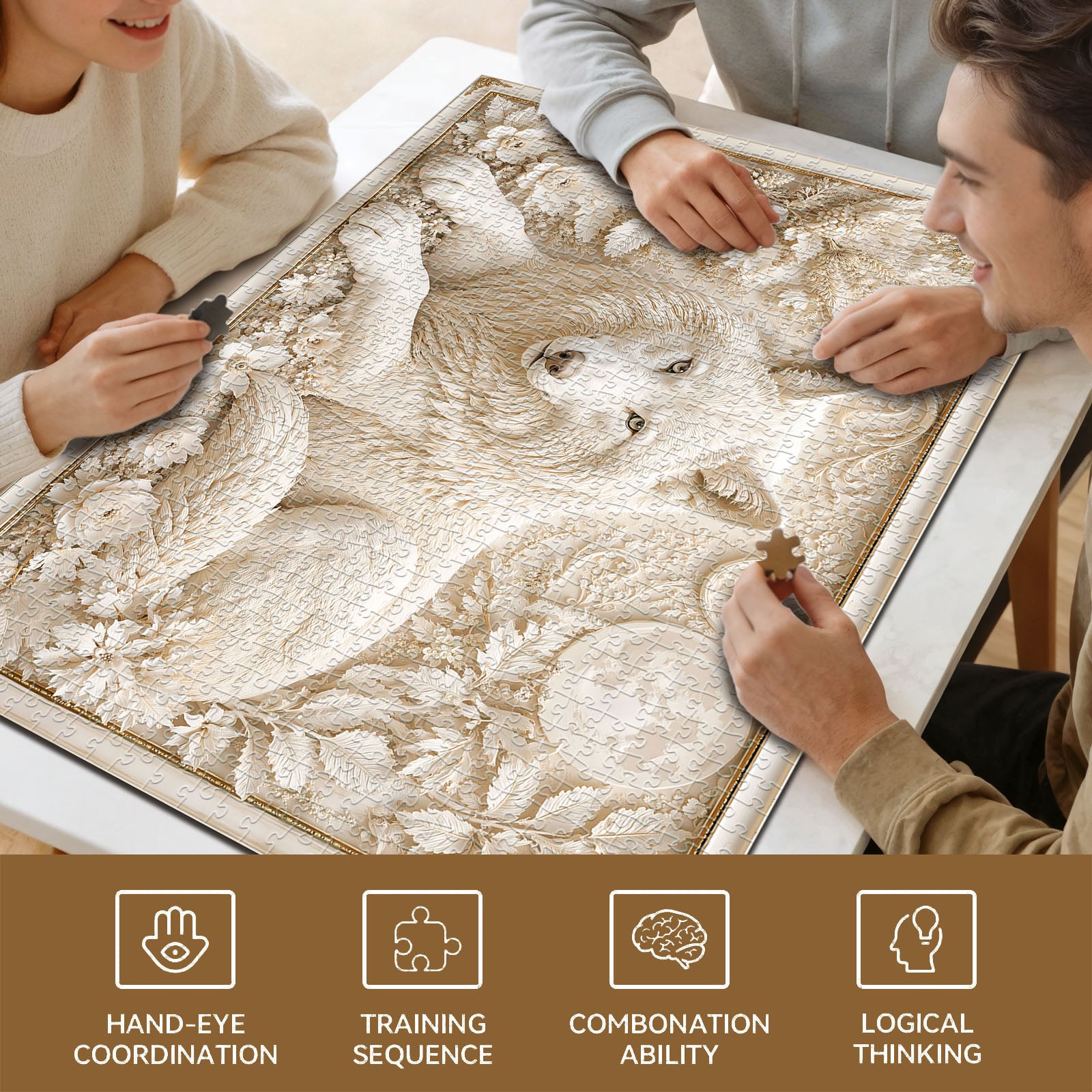Forest Wolf Guardian 1000 Piece Puzzle