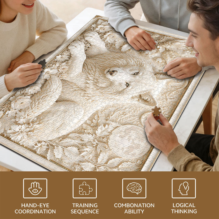 Forest Wolf Guardian 1000 Piece Puzzle