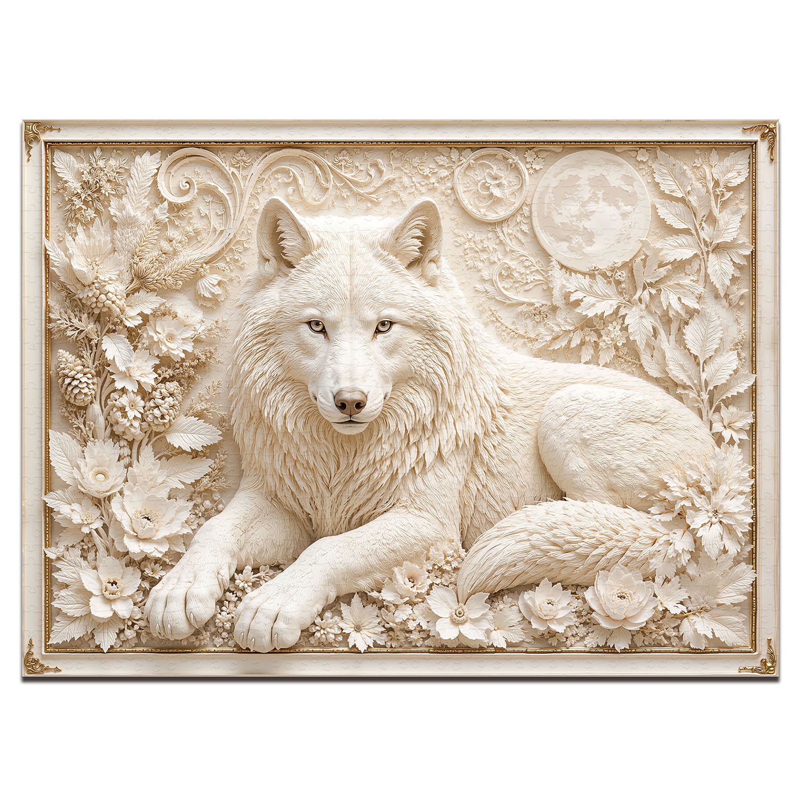 Forest Wolf Guardian 1000 Piece Puzzle