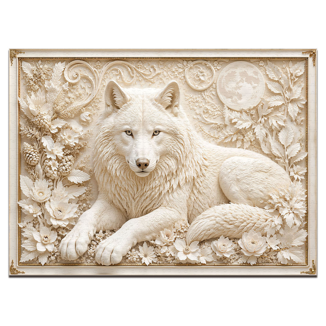 Forest Wolf Guardian 1000 Piece Puzzle