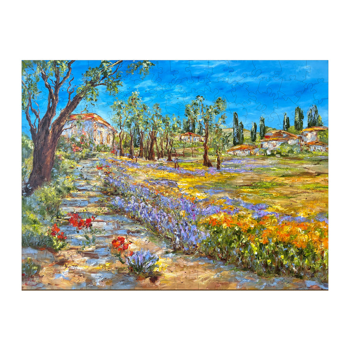 Spring in Provence - By Artist Diana Malivani