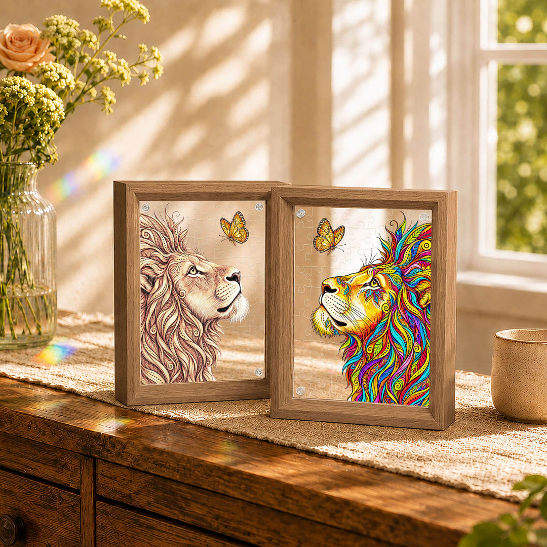 Double Sided Acrylic Jigsaw - Royal Transformation