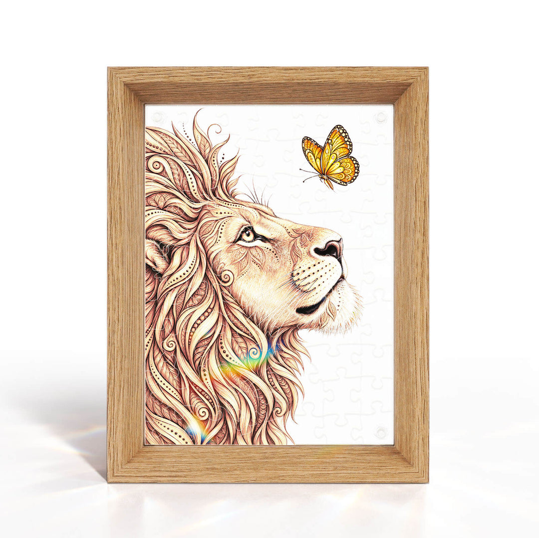 Double Sided Acrylic Jigsaw - Royal Transformation