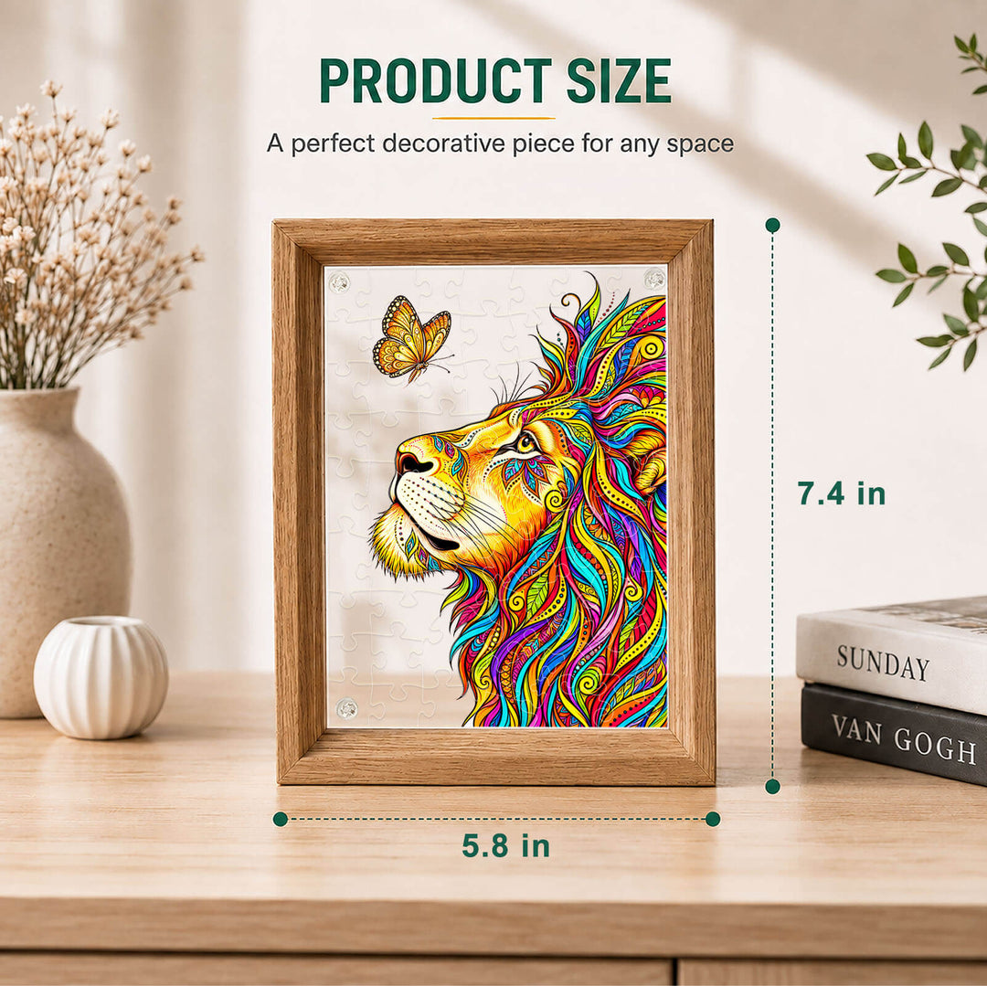 Double Sided Acrylic Jigsaw - Royal Transformation