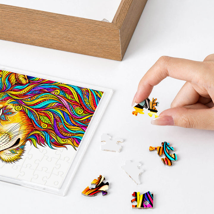 Double Sided Acrylic Jigsaw - Royal Transformation