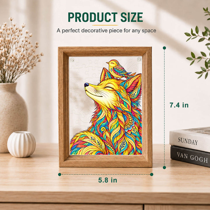 Double Sided Acrylic Jigsaw - Forest Whisper 