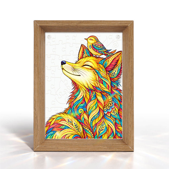 Double Sided Acrylic Jigsaw - Forest Whisper 