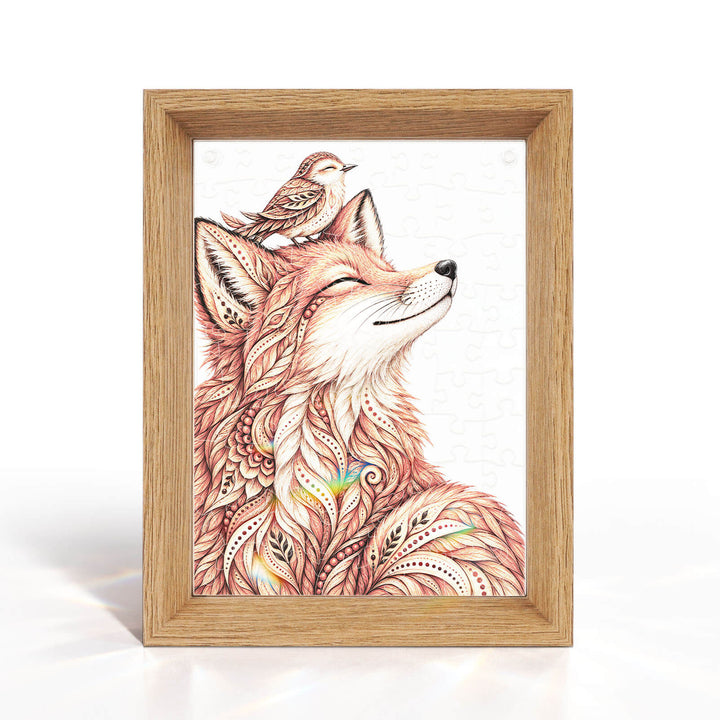 Double Sided Acrylic Jigsaw - Forest Whisper 