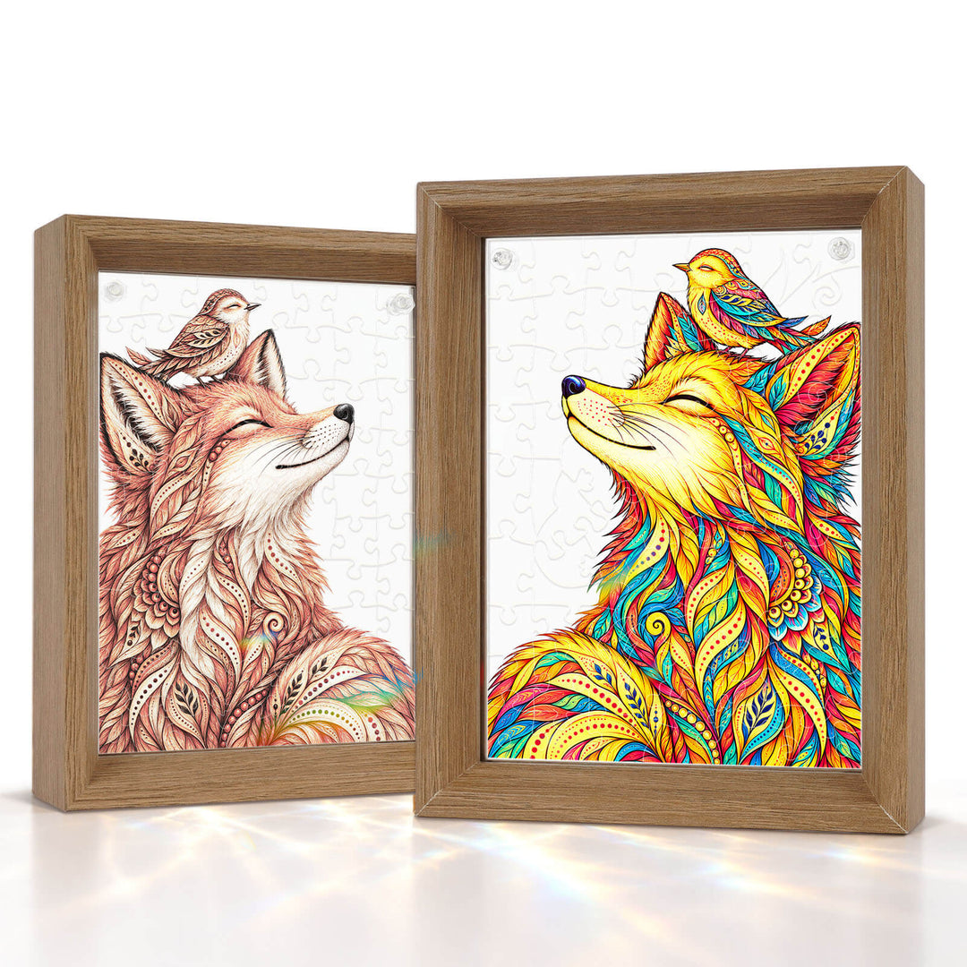 Double Sided Acrylic Jigsaw - Forest Whisper 