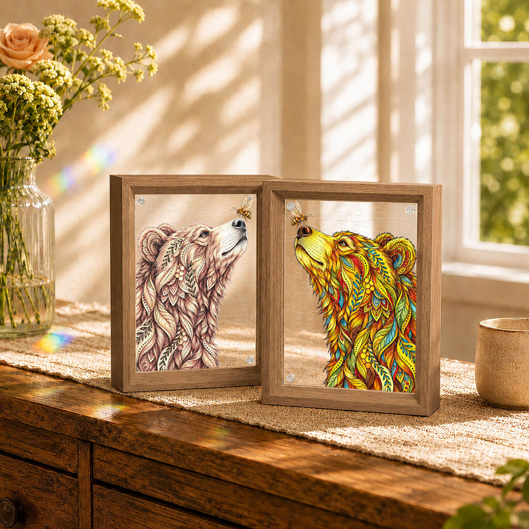 Double Sided Acrylic Jigsaw - Wild Guardian