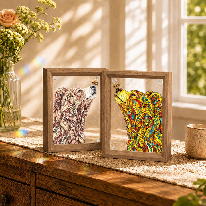 Double Sided Acrylic Jigsaw - Wild Guardian