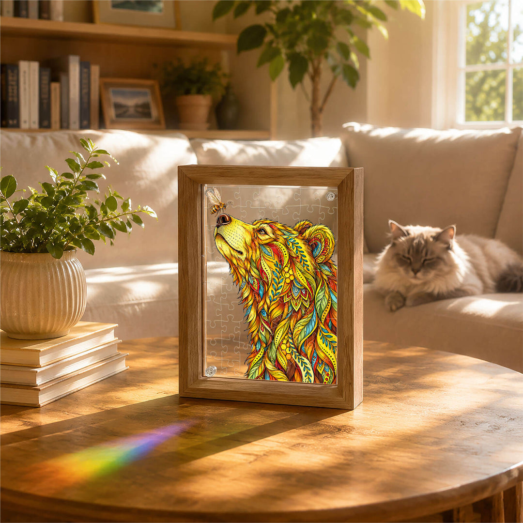 Double Sided Acrylic Jigsaw - Wild Guardian