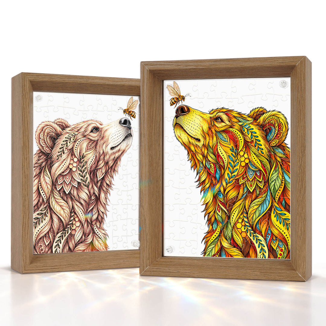 Double Sided Acrylic Jigsaw - Wild Guardian