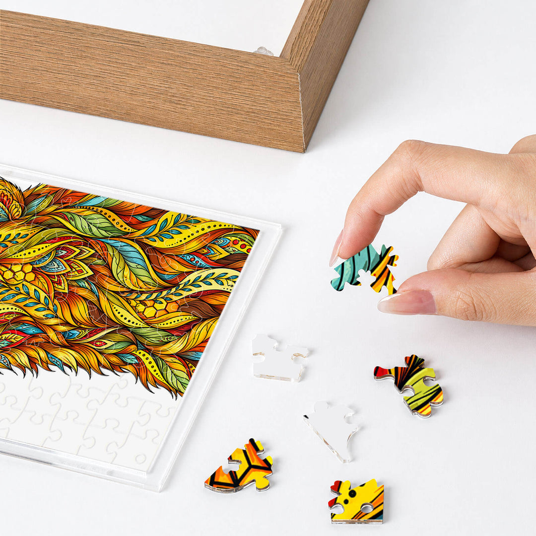 Double Sided Acrylic Jigsaw - Wild Guardian
