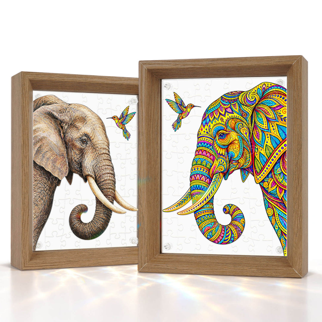 Double Sided Acrylic Jigsaw - Gentle Wisdom