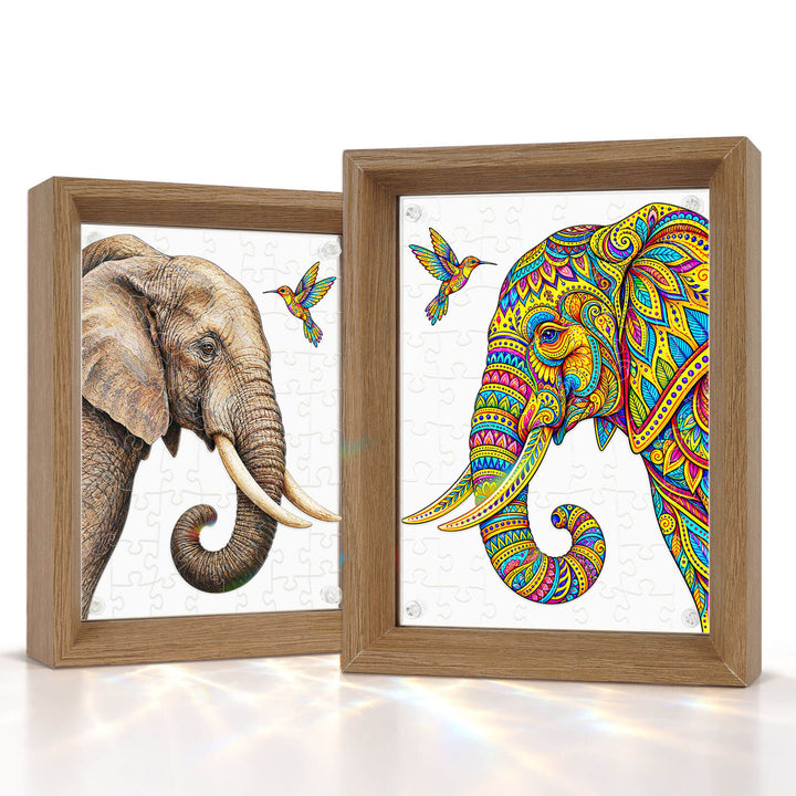 Double Sided Acrylic Jigsaw - Gentle Wisdom