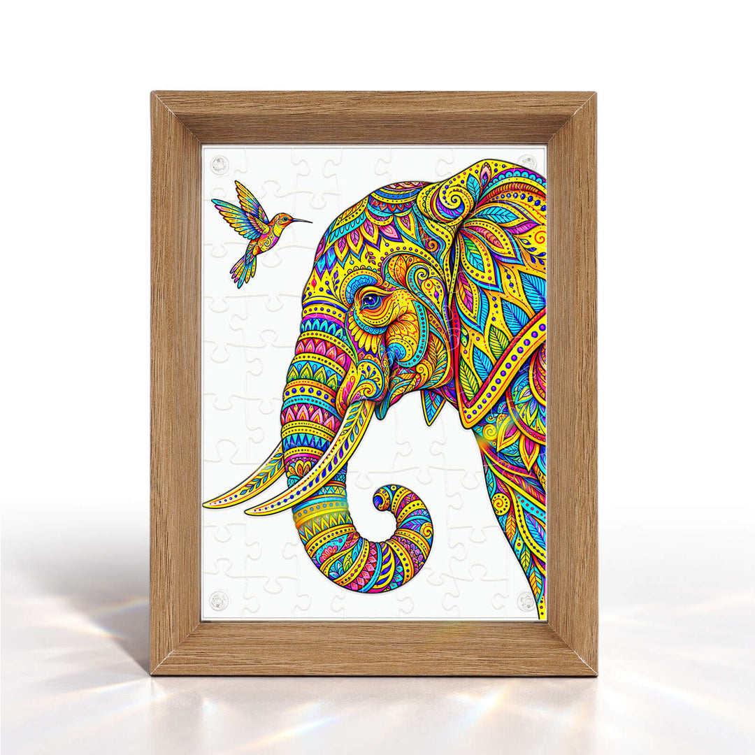 Double Sided Acrylic Jigsaw - Gentle Wisdom
